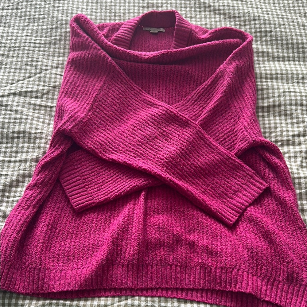 Women's Magenta Sweater